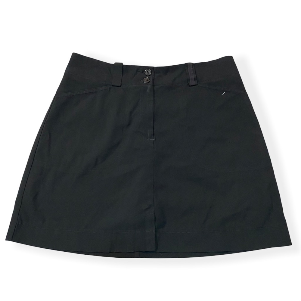 Nike Golf Performance Dri-Fit FitDry Black Skirt Skort Womens Size 4